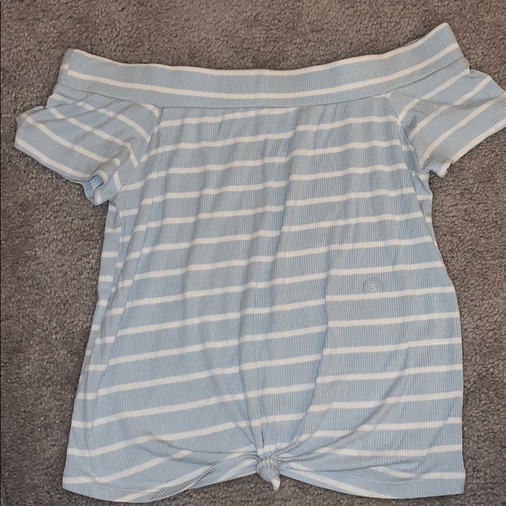 Pacsun-Off the shoulder top